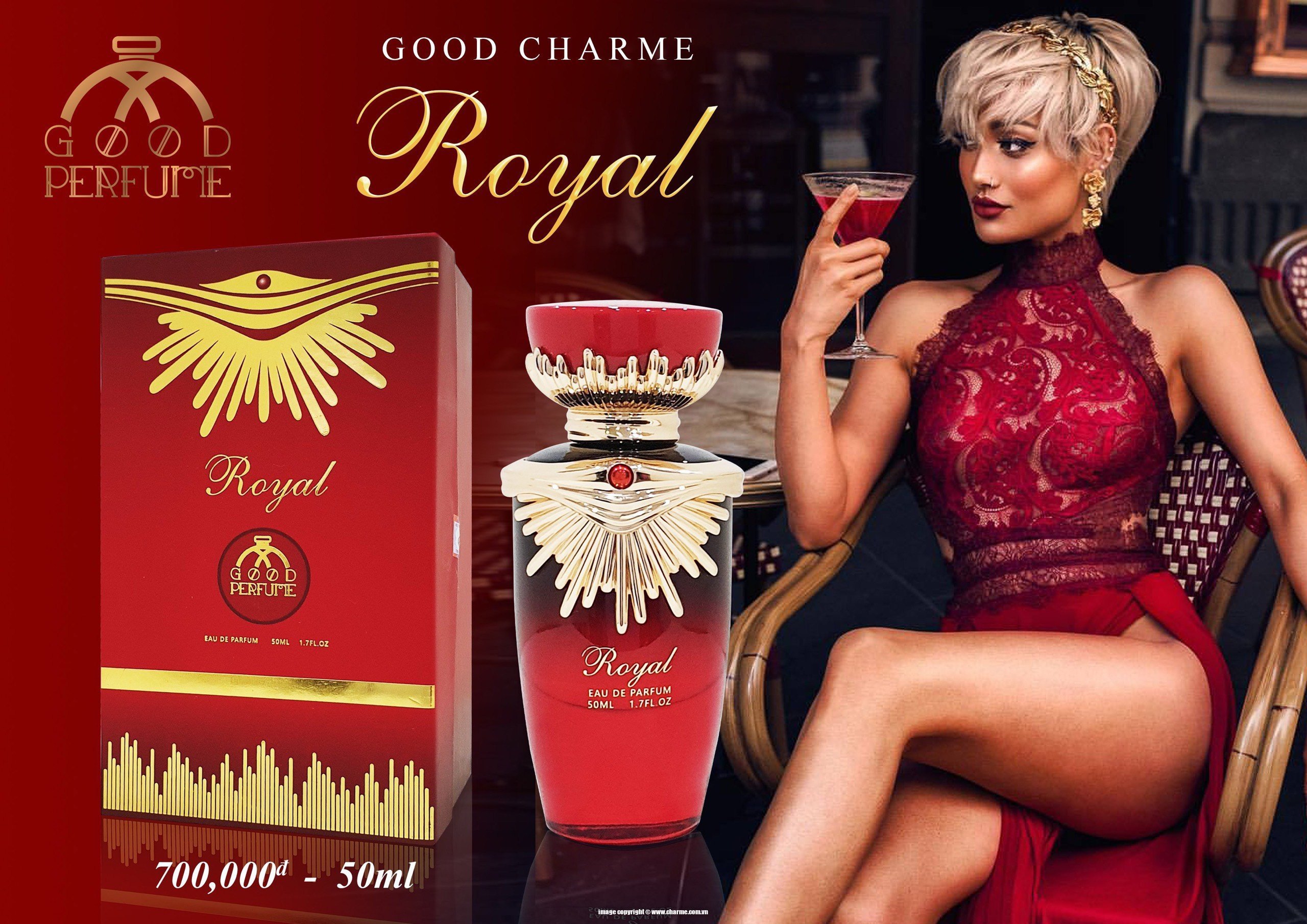 Nước Hoa Nữ Good Charme Royal 50ml