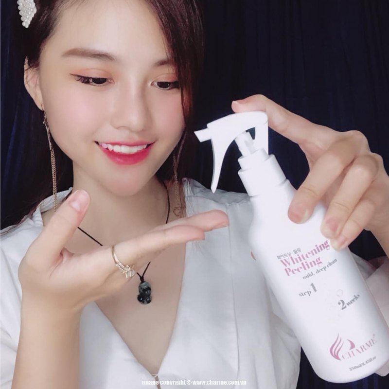 Tẩy Tế Bào Chết Charme Whitening Peeling 250ml – Made in Korea