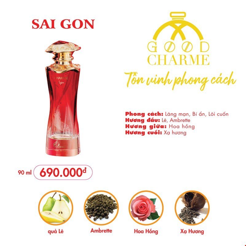 Nước Hoa Nữ Good Charme Sài Gòn 90ml