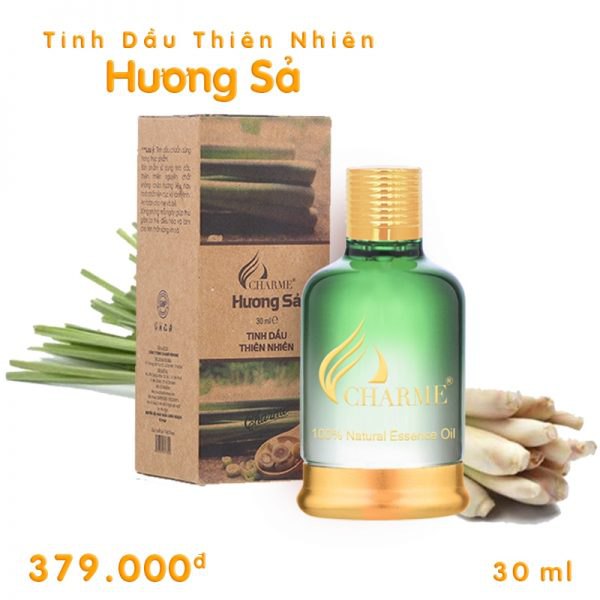 Tinh Dầu Thiên Nhiên Charme Hương Sả 30ml